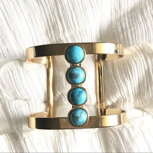 4 Moon Turquoise Cuff NWOT